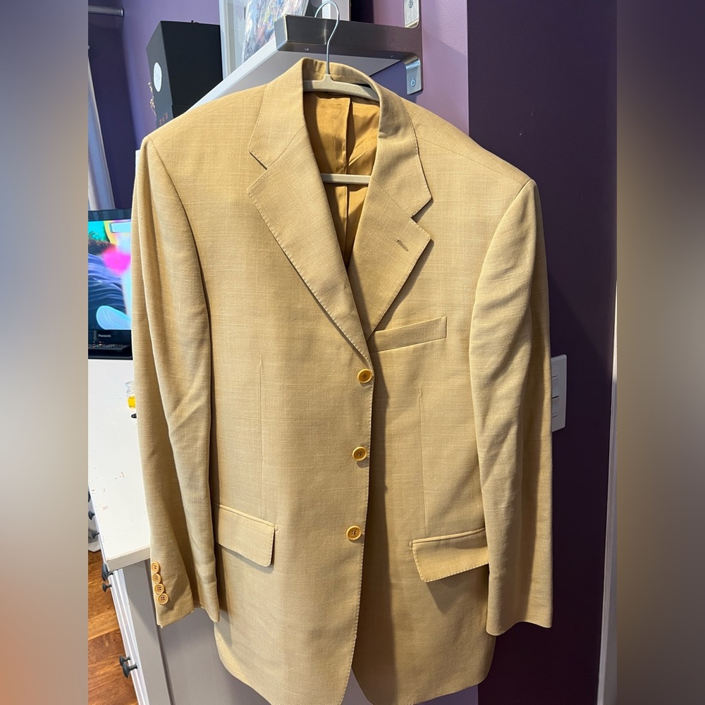 Men’s suit jacket. Made in Italy.